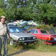 Ron Dauzet in front of his collection